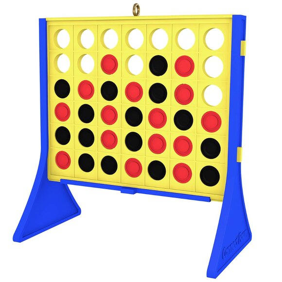 New! Connect Four Game Hallmark Keepsake Christmas Ornament 2019 Hasbro Toy - Picture 4 of 5